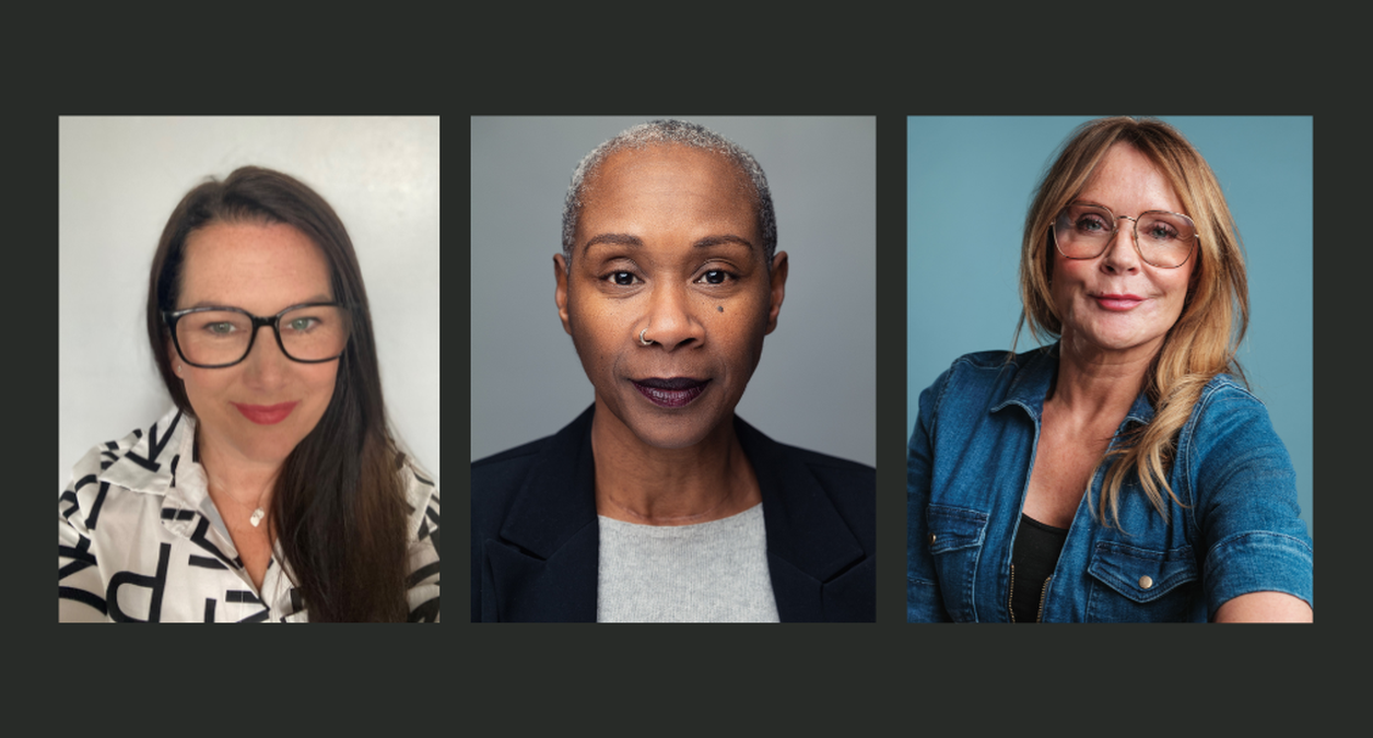 headshots of Josette, Sarah-Jane and Joni